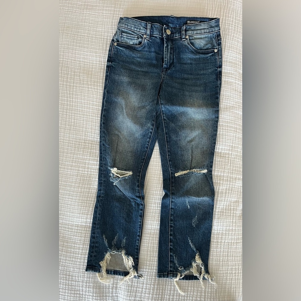 Blank NYC crop denim